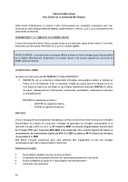 NOTICE INFORMATIONS
